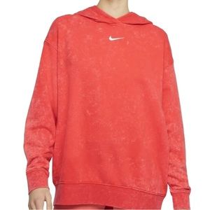 Nike Sportswear Washed Fleece Womens Hoodie